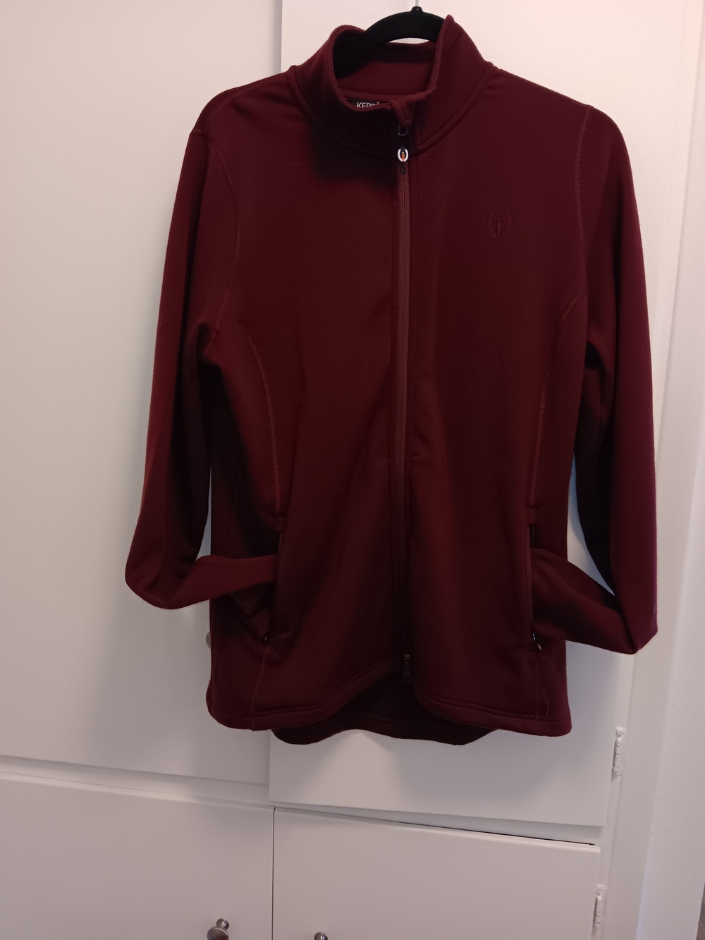 KERRIT Women's Burgundy Full-Zip Jacket